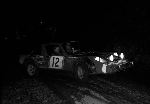 Clan crusader during the targa - during,