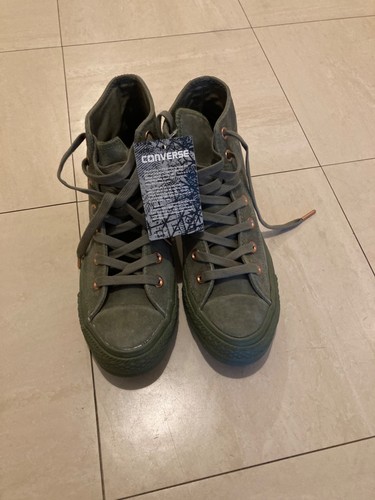 Converse suede green size 5 - converse,