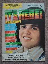 IT'S HERE AND NOW # 5  (1973) Donny Osmond The Sweet David Cassidy New Seekers