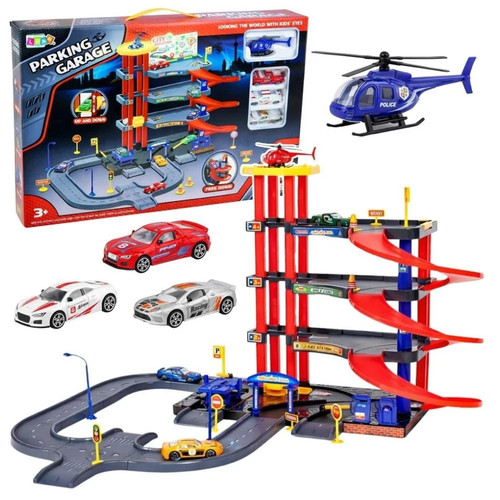 Level parking garage with - 4-level,