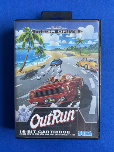 Outrun sega mega drive game - outrun,