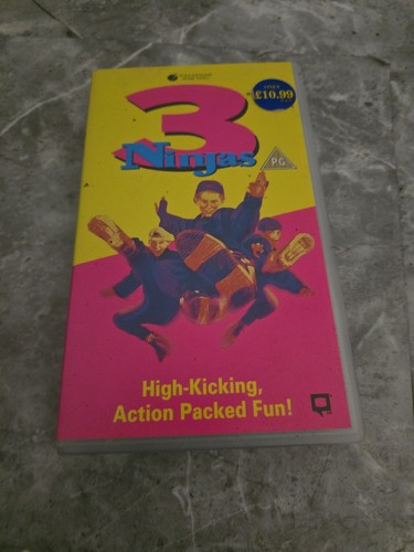 Ninjas vhs video tape - 3,