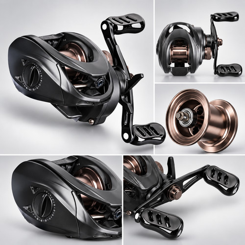 Baitcasting fishing reel - fishing,