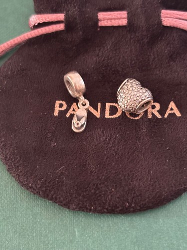 Genuine pandora pave heart - genuine, and