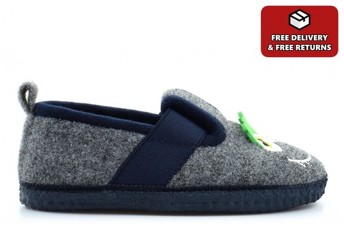 Boys monster slippers slip - monster, on