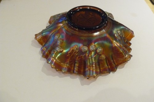 Antique fenton carnival glass - fenton,