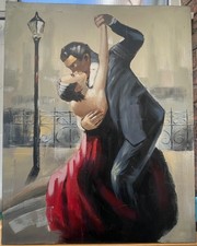 Very Large Canvas Print Couple