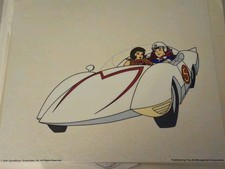 speed racer animation cel