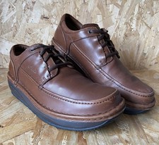 Clarks Active Air Un Sole Lace Brown Leather Casual Shoes - Mens UK 8 G