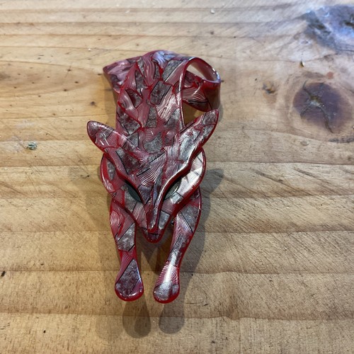 Lea stein renaud - renaud, brooch