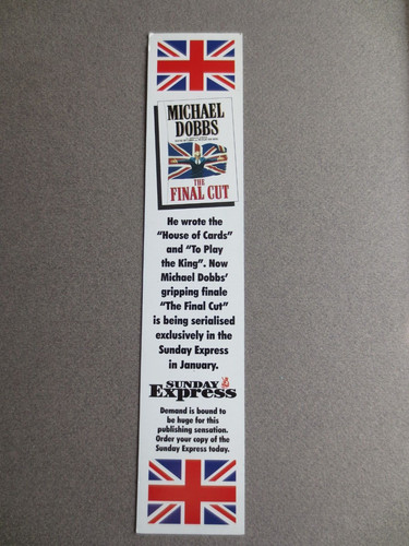 1995 bookmark michael dobbs - 1995,