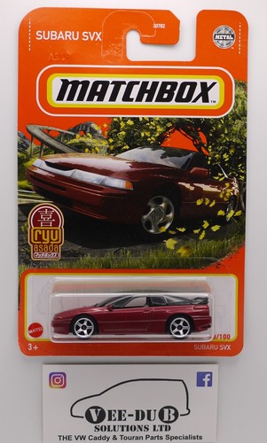 Matchbox subaru svx red gvx98 - subaru,