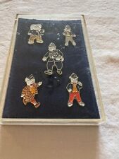 Rupert Bear & Friends Character Charity Pin Badges Complete Set.