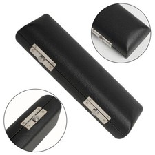 Fine Craftsmanship in Black PU Leather Piccolo Flute Case for Professionals
