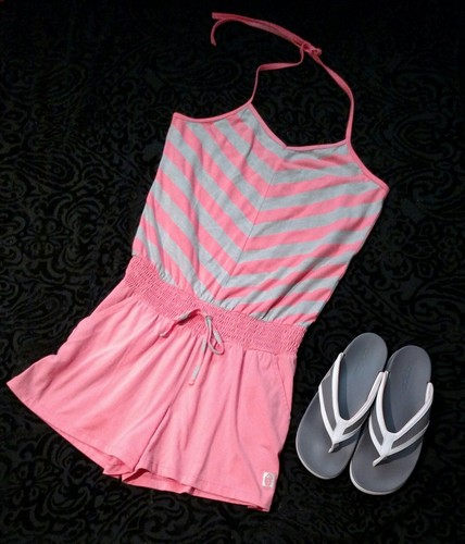 Sunskin large romper neon - sz,