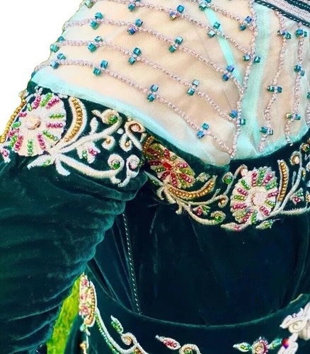 Luxury moroccan velvet caftan - luxury,