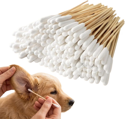 Dog ear cleaning swabs - ear, swabs,