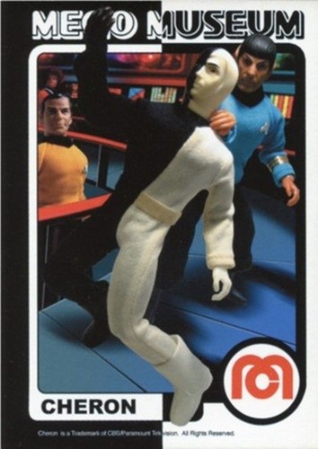 Mego museum promo card star - museum,