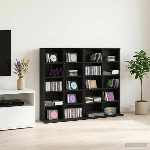 Vidaxl cabinet pcs black - vidaxl, 2