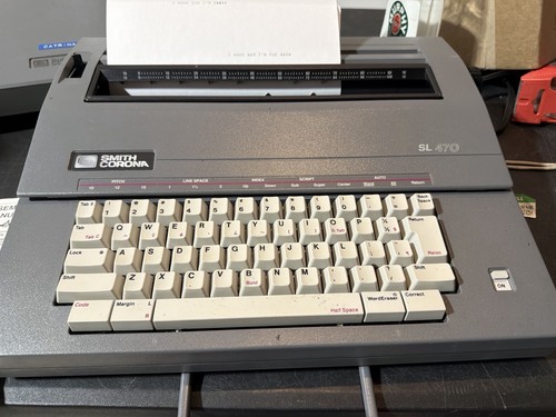 Vintage smith corona sl470 - smith,