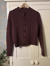 TOAST BURGUNDY RASPBERRY WOOL