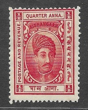 INDIAN STATES KINSHANGARH 1910