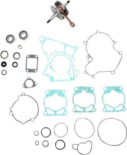 Hot rods crankshaft - rods, for