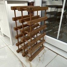 Wooden solid 10 Bottles Wine