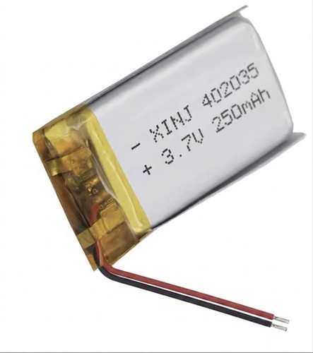 402035 250mah lithium - 3.7v,