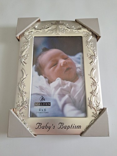 Baby silver baptism - baby, picture
