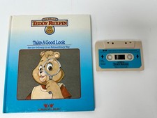 Vintage Teddy Ruxpin Book &