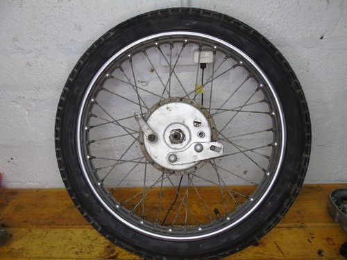 Bsa b175 bantam front - bsa, wheel