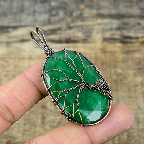 Emerald lab created copper - lab-created,