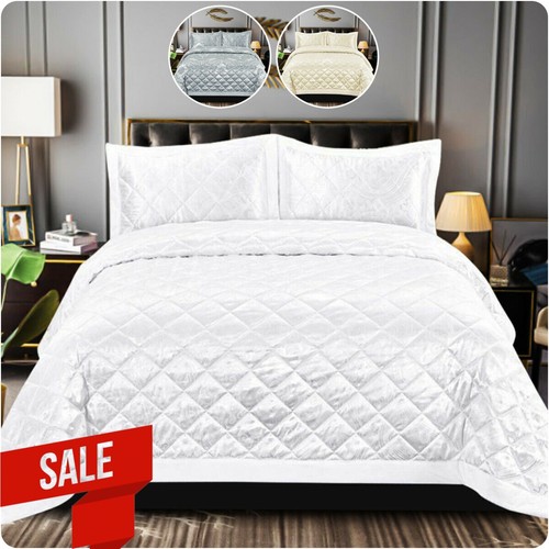 Piece quilted bedspread bed - piece,