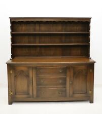Large Georgian Style Oak Welsh Dresser Sturdy Clean VGC 2 Piece FREE UK Delivery