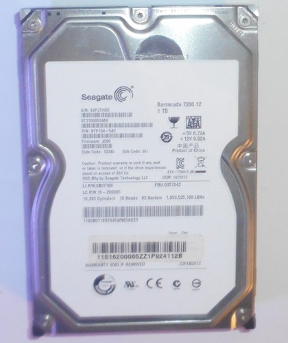 Seagate st31000524as - seagate,