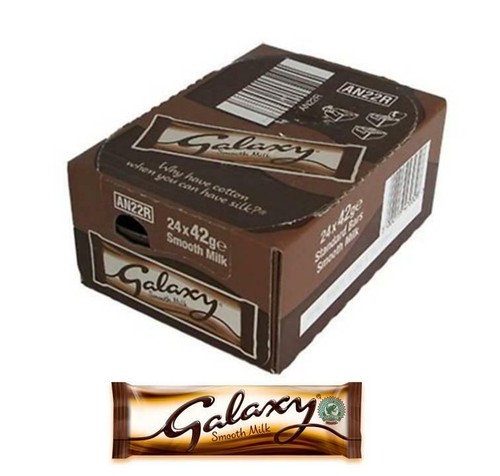 Galaxy milk chocolate sweets - galaxy,