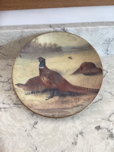 Decorative plate game bird - decorative, plate,