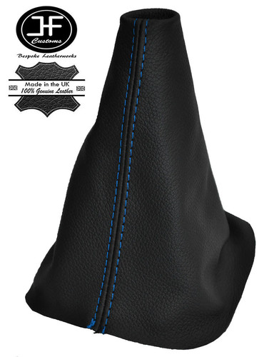 Blue stitch leather gear - blue,