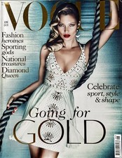 KATE MOSS 20 pages by MERT ALAS & MARCUS PIGGOTT Olympic special VOGUE June 2012