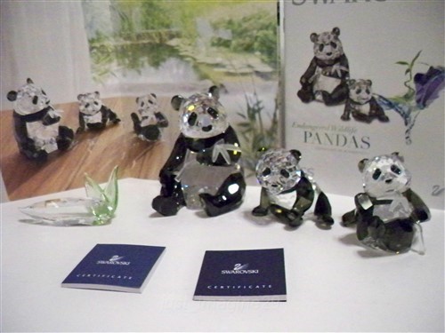 Swarovski scs 2008 pandas - scs, &