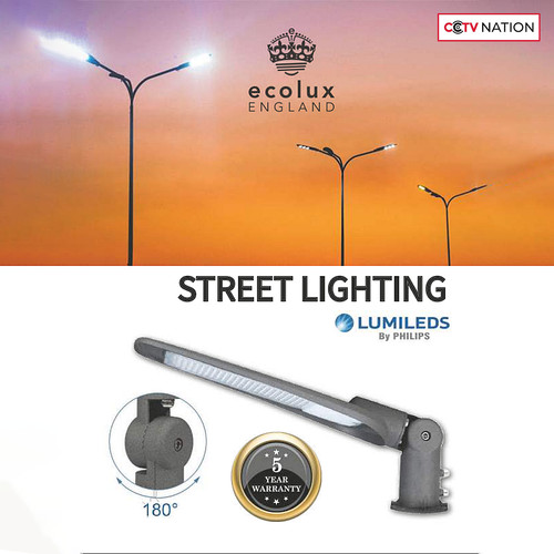 Ecolux 100w sensor street lamp - 100w,