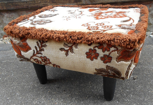 1970 vintage foot stool - foot,