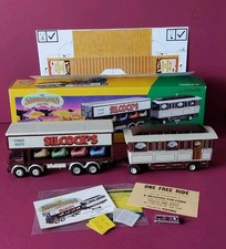 Corgi Classic 24801 LEYLAND DODGEM TRUCK & CARAVAN SET Silcock's ( Showman’s)