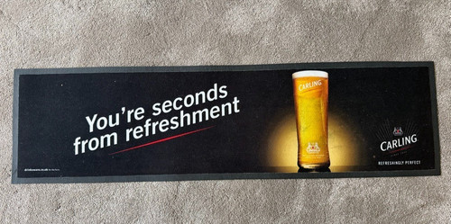 Carling beer mat vintage - carling,