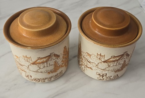 Ashdale pottery storage jars - pottery,