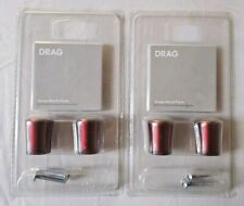 Lot of 2 IKEA DRAG Red Cabinet