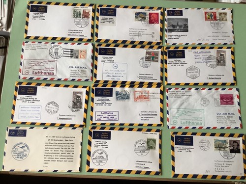 Airmail flight covers - , mixed
