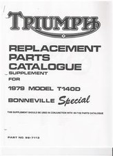 1979 Triumph T140D Special