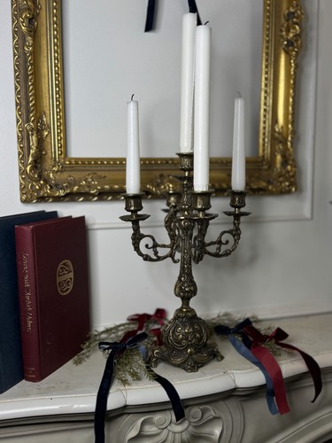 Vintage rococo style brass - rococo,